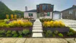 Corten steel panels