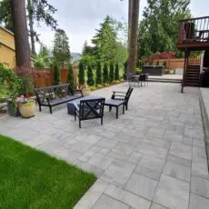 Outdoor living space and level areas give a return on investment.